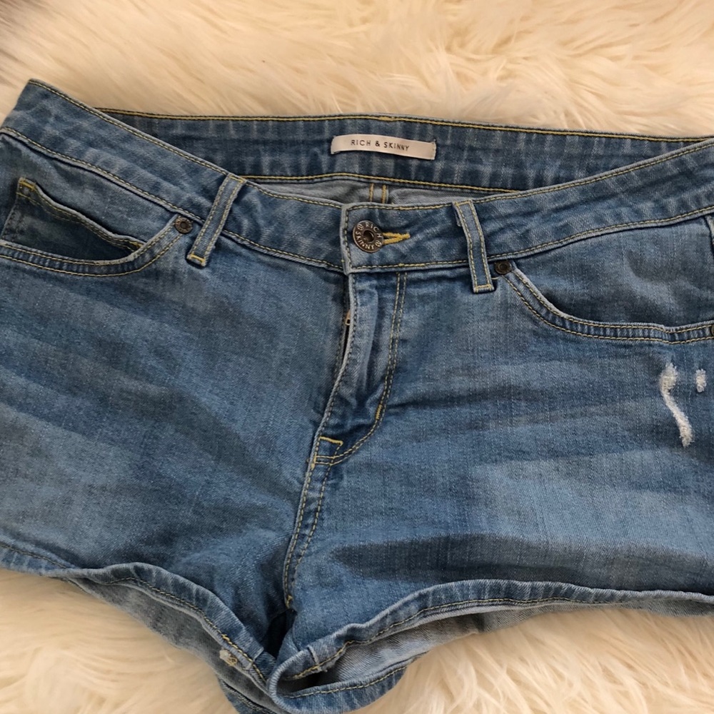 Rich and skinny jean shorts